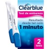 Clearblue Test De Embarazo Deteccion Rapida (2 Pruebas)