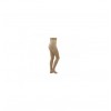 Media Larga (A-F) Compresion Ligera Blonda Silicona - Medilast Fresh (Talla Grande Color Beige)