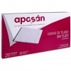 Aposan Gasa Estéril Tejido Sin Tejer Compresas 10X20Cm 20Uds
