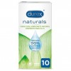 Durex Naturals Preservativos, 10 Uds