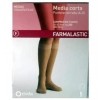 Media Corta (A-D) Compresion Normal - Farmalastic (Talla Mediana Color Negro)