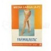 Media Larga (A-F) Compresion Normal - Farmalastic Blonda (Talla Mediana Color Capuchino)