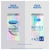Durex Invisible Extra Fino Extra Sensitivo - Preservativos (12 Unidades) - Reckitt Benckiser