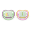 Chupete Ultra Air Nighttime, Niña 6-18 Meses. - Philips Avent