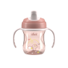 Vaso de Entrenamiento Rosa 6 meses+, 200 ml.- Chicco