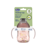 Vaso de Entrenamiento Rosa 6 meses+, 200 ml.- Chicco