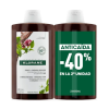 Duplo Champú a la Quinina y Edelweiss BIO, 400 ml. + 400 ml - Klorane
