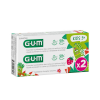 GUM 2x1 Pasta Dental kids 3+, 2 x 50 ml. - Sunstar