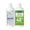 Duplo Kelual Squanorm Champú Tratante Anticaspa - Caspa grasa, 400 ml + 400 ml.- Ducray