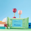 Toallitas Limpiadoras compostables con perfume, 60 ud. - Mustela