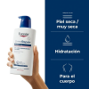 UreaRepair Loción Hidratante 5% Urea con Perfume Calmante, 400 ml. - Eucerin