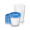 Vasos para almacenamiento de leche materna, 5 ud. - Philips Avent