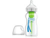 Biberon Vidrio Anticolico Tetina Silicona - Dr Brown´S Natural Flow Options (270 Ml 2 U Boca Ancha)