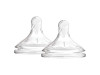 Tetina Silicona Boca Ancha Options+ - Dr Brown´S Natural Flow (Nivel 1 2 U)
