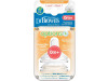 Tetina Silicona Boca Ancha Options+ - Dr Brown´S Natural Flow (Nivel 1 2 U)