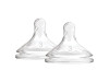 Tetina Silicona Boca Ancha Options+ - Dr Brown´S Natural Flow (Nivel 3 2 U)