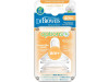Tetina Silicona Boca Ancha Options+ - Dr Brown´S Natural Flow (Nivel 3 2 U)