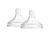 Tetina Silicona Boca Ancha Options+ - Dr Brown´S Natural Flow (Cereales 2 U)