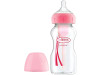 Biberon Boca Ancha Pp Options+ - Dr Brown´S Natural Flow (Rosa 270 Ml)