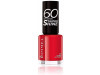 Rimmel Super Shine 60 Nail Polish Queen Tarts Burgundy Wine 8Ml