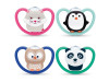 Nuk Chupete Space Silicona 6-18 Meses, 2 Unidades