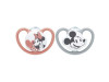 Nuk Chupete Space Mickey Silicona Rojo 0-6 Meses