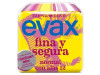 Evax Compresas Higienicas Femeninas Fina y Segura Normal con Ala - Sin Marca