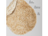 MÏTT Konjac. Guante facial de limpieza y exfoliación - Usu Cosmetics