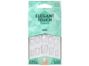 Elegant Touch Uñas Postizas Totally Bare Nro 001 Square 48Uds