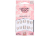 Uñas Postizas French Bare 144 24uds - Elegant Touch