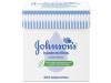 Baby Bastoncillos para Bebé, Niños y Adultos, con Extremos de Algodón 100% Puro 200 u - Johnson's