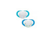 Chupete Caucho - Chicco Physio Compact Anatomico (12M Azul 2U)