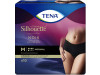 Absorbente Incontinencia Orina Dia Anatomico - Tena Silhouette Braga Cintura Baja Negro (10 Unidades Talla M)
