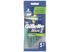Blue Ii Plus Slalom Cuchilla Afeitar Desechable 5uds - Gillette