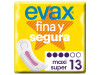 Compresas Higienicas Femeninas - Evax Fina Y Segura (Maxi 13 Compresas)