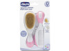 Cepillo y Peine Infantil - Chicco Pelo Natural (rosa) - Chicco Española - Infantil