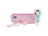 Chic Set Cuidado Oral Fluor 6 - 36m Rosa - Chicco