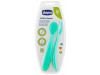 Cuchara Infantil Silicona Easy Training Azul +6m 2u - Chicco