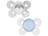 Chicco Physio Comfort Chupete De Silicona De 0-6 Meses Tonos Azules, 2 Unidades