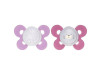 Chicco Physio Comfort Chupete De Silicona De 16-36 Meses Tonos Rosas, 2 Unidades