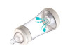 Biberón Plástico T Silicona Chicco Perfect5, Neutro 2M+ Flujo Medio, 240 Ml. -Artsana Spain