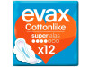Evax Compresas Cottonlike Alas Super 12U