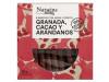 Barritas de Granada Cacao y Arandanos 80g - Natwins