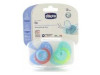 Chupete Physio Soft Todogoma Silicona Azul - Verde 2uds - Chicco
