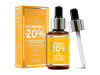 Vitamin C +20% Skin Brightening Serum Treatment 30ml - Biovene