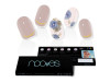 Láminas de Uñas de Gel Elegant Floral Premium Luxe Metallic 20 u - Nooves