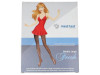 Media Larga (A-F) Compresion Ligera Blonda Silicona - Medilast Fresh (Talla Pequeña Color Beige)