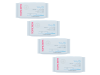 Pack BABY Toallitas Limpiadoras al Agua, 4 x 60 ud. - Topicrem