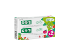 GUM 2x1 Pasta Dental kids 3+, 2 x 50 ml. - Sunstar
