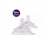 Natural Response 2 Tetinas T5, Flujo Ultra Rápido, 6m+. - Philips Avent 